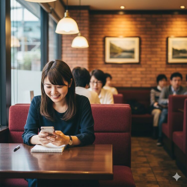 コメダ珈琲店のバイト面接を実際に受けた人の口コミや評判、体験談をイメージした画像