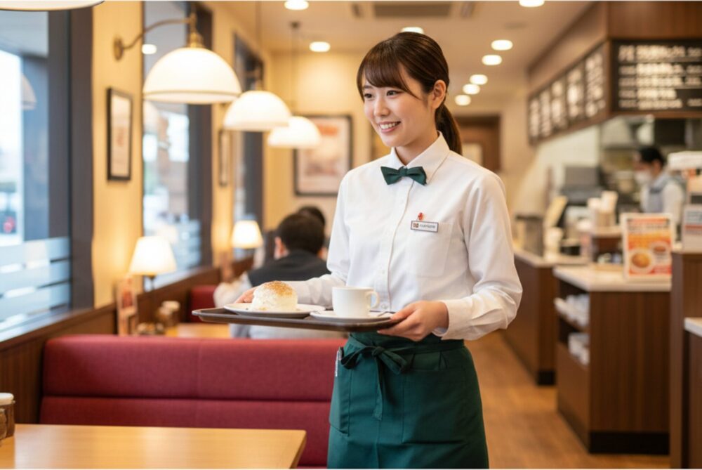 コメダ珈琲店のバイトが「きつい」「辞めたい」と言われる理由や口コミの真相を解説するイメージ画像